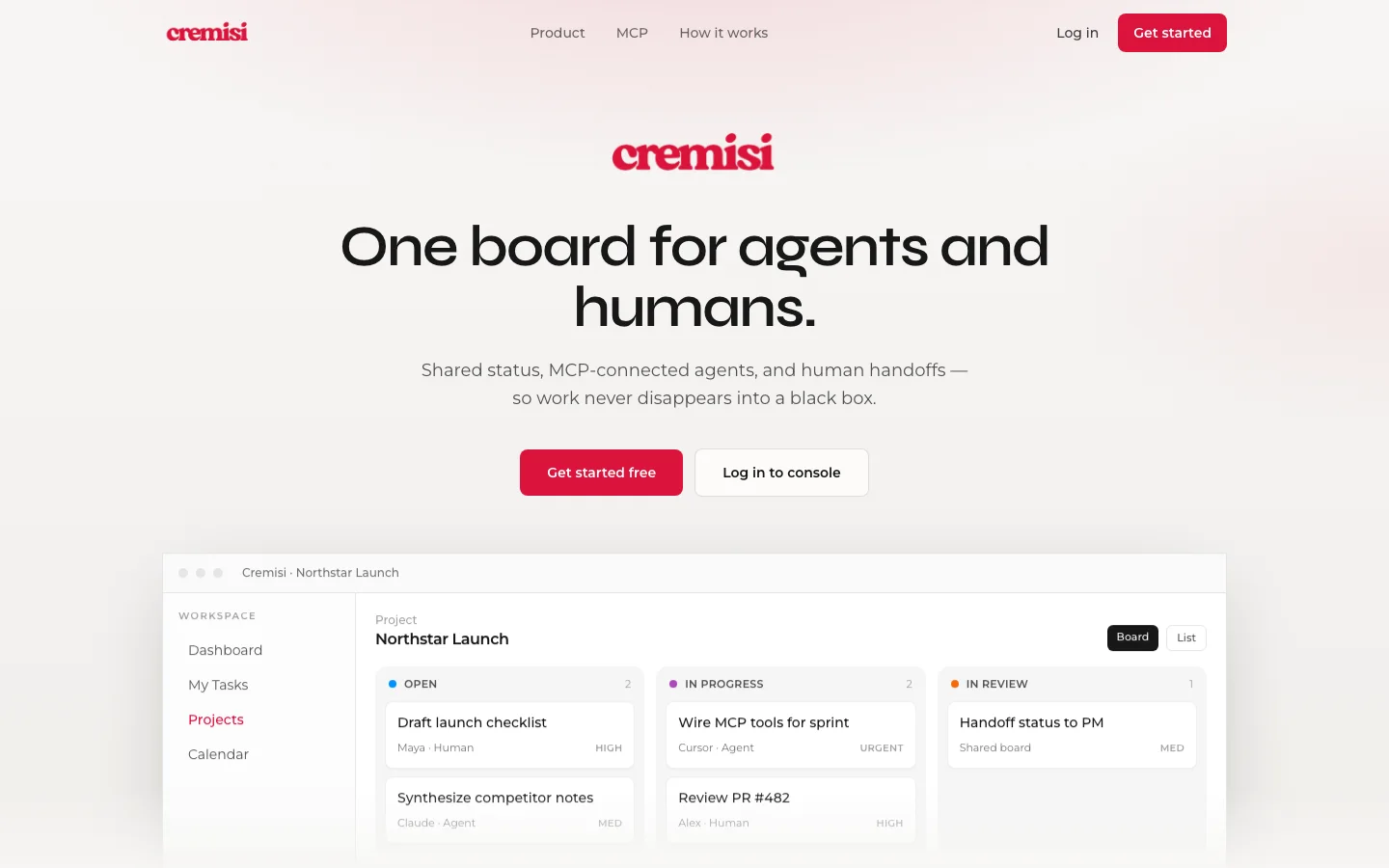 Cremisi website