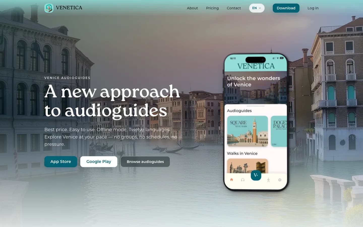 VENETICA website